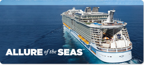 Самый большой круизный лайнер в мире  - Allure of the Seas